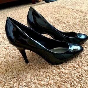 Patent leather heels